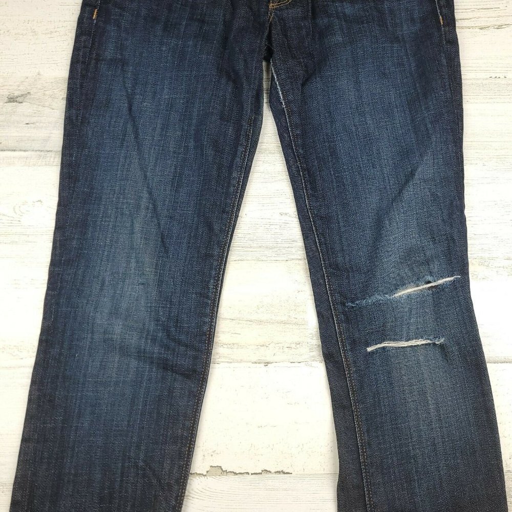 Hudson Colette Mid Rise Ankle Skinny Jeans Women’s Size 26 Distressed Stretch - Picture 5 of 12